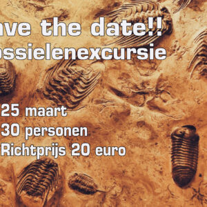 save the date fossielen