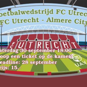 Fc Utrecht wedstrijd